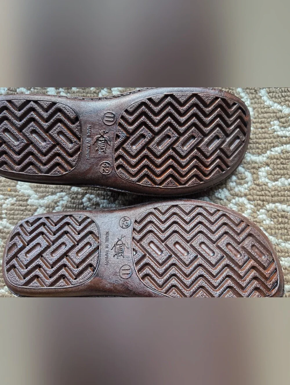 Pali Hawaii Terra Slide Sandals in brown Size 42/11